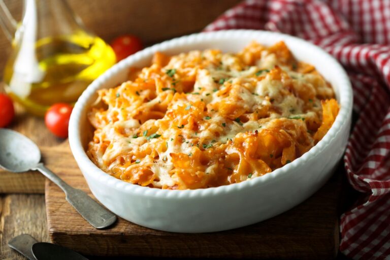 Vintage 1958 Lasagna Casserole
