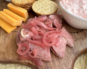 Salami Triangles Appetizer