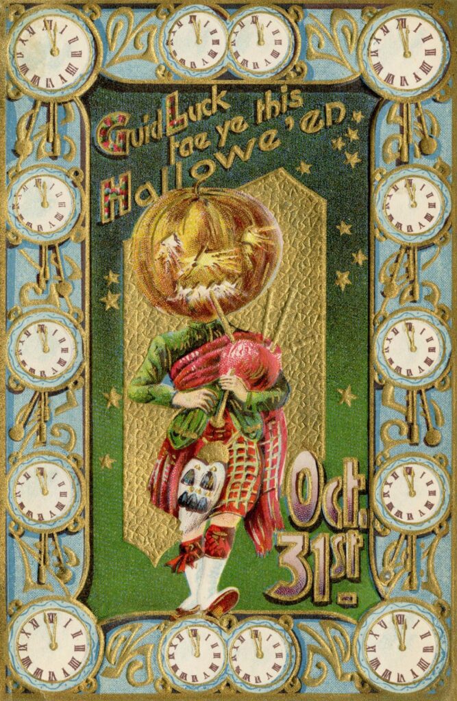 Vintage Halloween Postcard by Ellen Clapsaddle