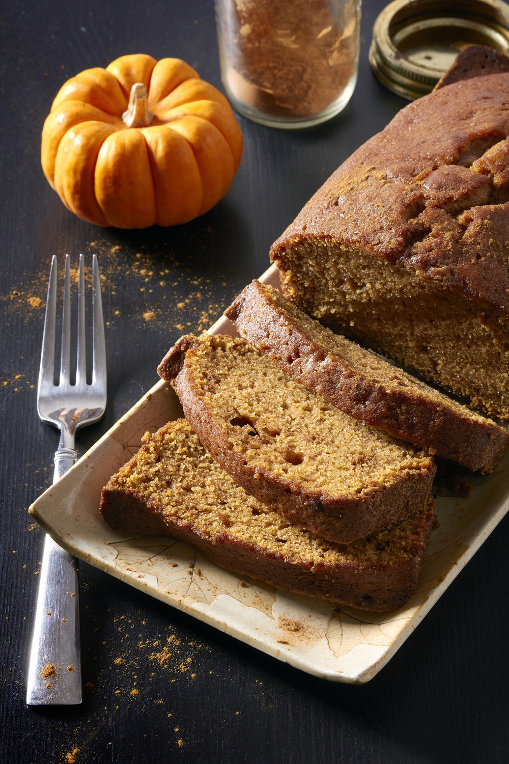 Retro 1970s Pumpkin Bread - 3 loaves