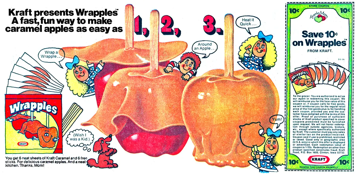 Kraft Wrapples 1974