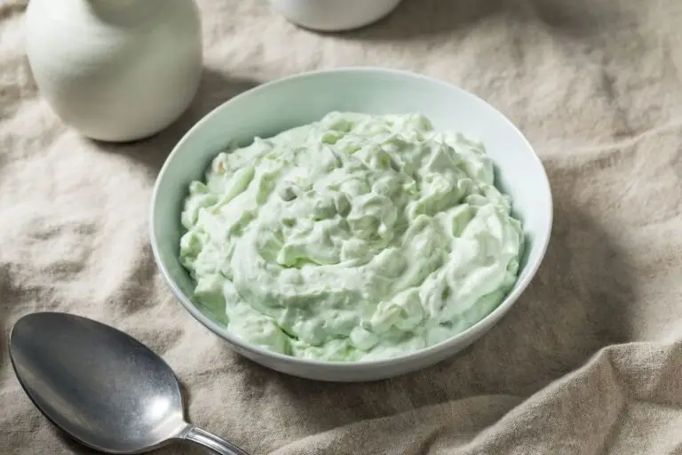 Bowl of green Watergate Salad