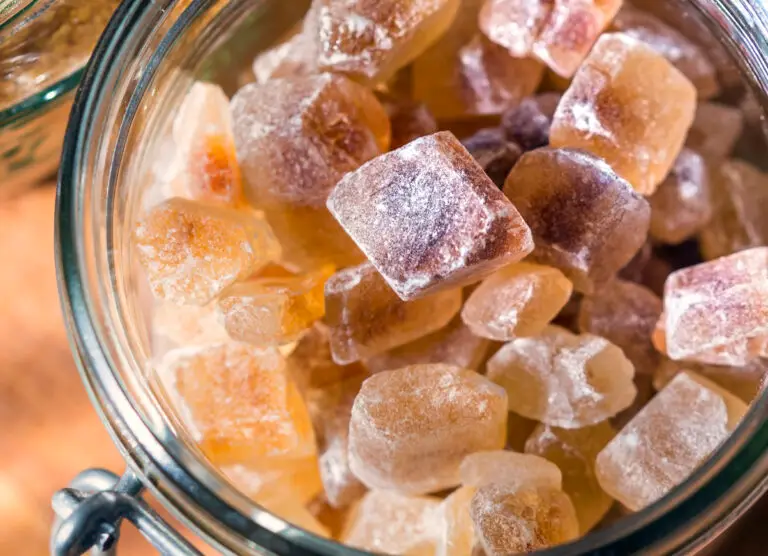 Homemade old-fashioned hard candy