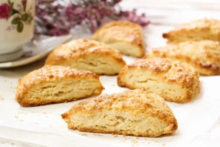 Homemade traditional Scotch scones