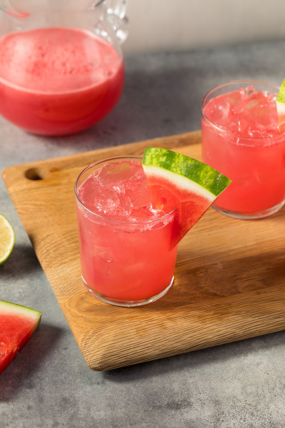 easy agua fresca recipes - shown here: watermelon agua fresca