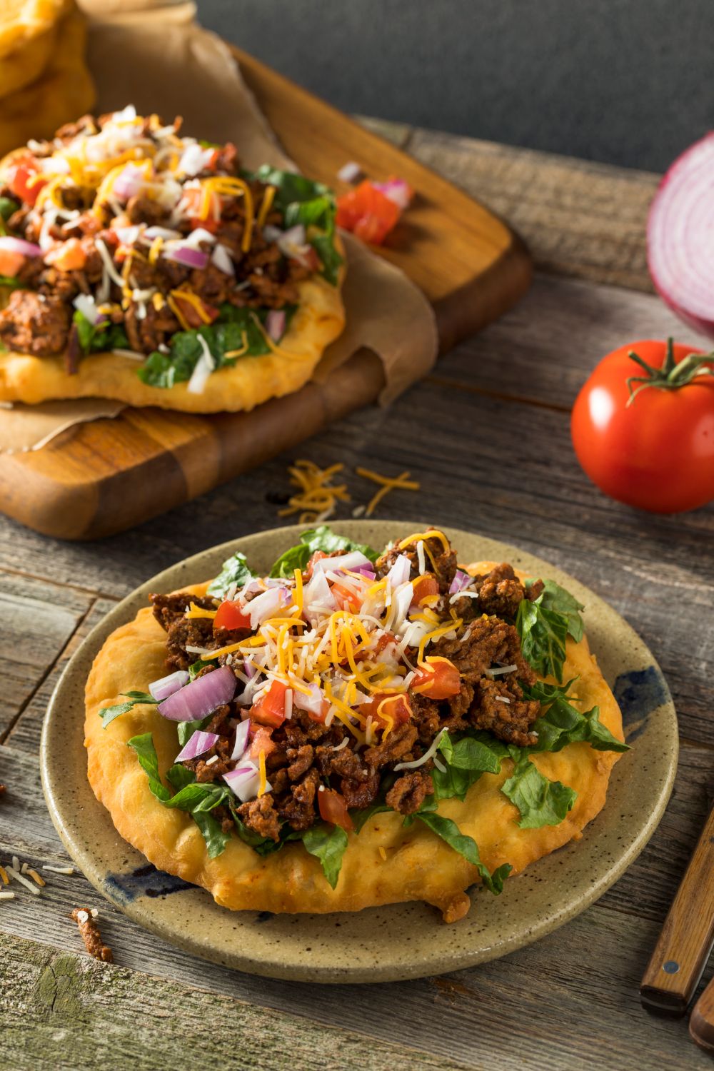navajo tacos with fry bread