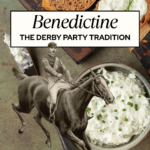 benedictine spread with pumpernickel bread